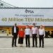Singapore port sets new record with over 40M TEUs in 2024
