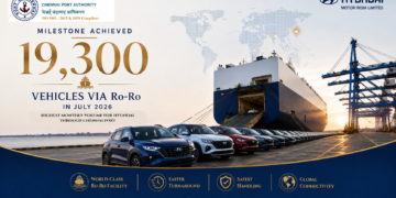 Chennai Port achieves landmark milestone in automotive exports