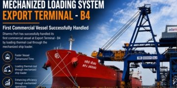 Dhamra Port Handles First Commercial Vessel