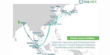 CULines launches new SBS service connecting Port Klang and Kolkata