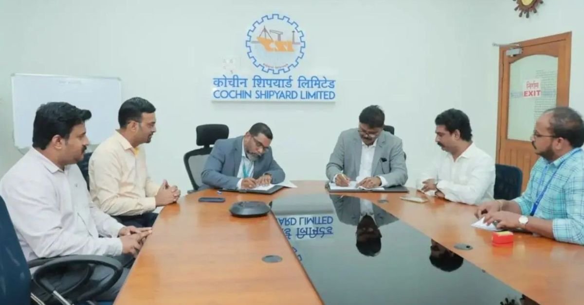 Cochin Shipyard, DCI sign MoU to boost vessel repairs 2 Cochin Shipyard, DCI sign MoU