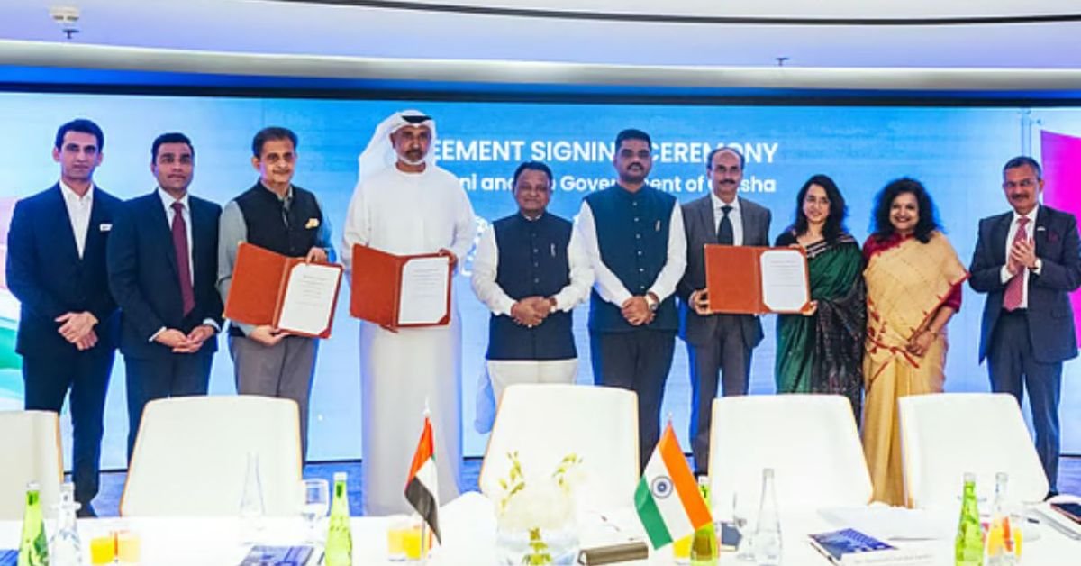 Abu Dhabi's IHC, Adani sign MoU for 14 projects worth Rs 2.1 trillion in Odisha 1 IHC, Adani sign MoU