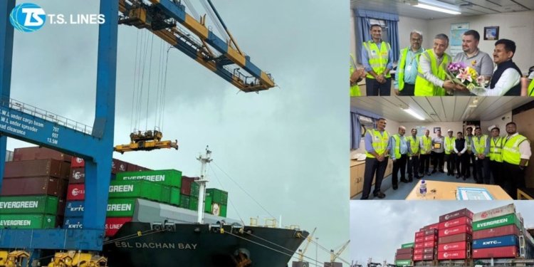T.S. Lines Adds Hazira to China-West India CWX2 Container Service 1 T.S. Lines Adds Hazira to China-West India CWX2 Container Service