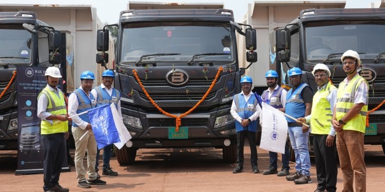 Tejas Cargo deploys Blue Energy Motors electric truck for Dalmia Cement operations 1 Tejas Cargo deploys Blue Energy Motors