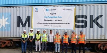 Pipavav launches first double-stack Python block rake to Dadri
