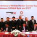 GENMA’s new order in India – 3 units of mobile harbour cranes