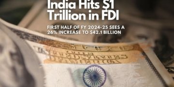 India Reaches $1 Trillion FDI Milestone
