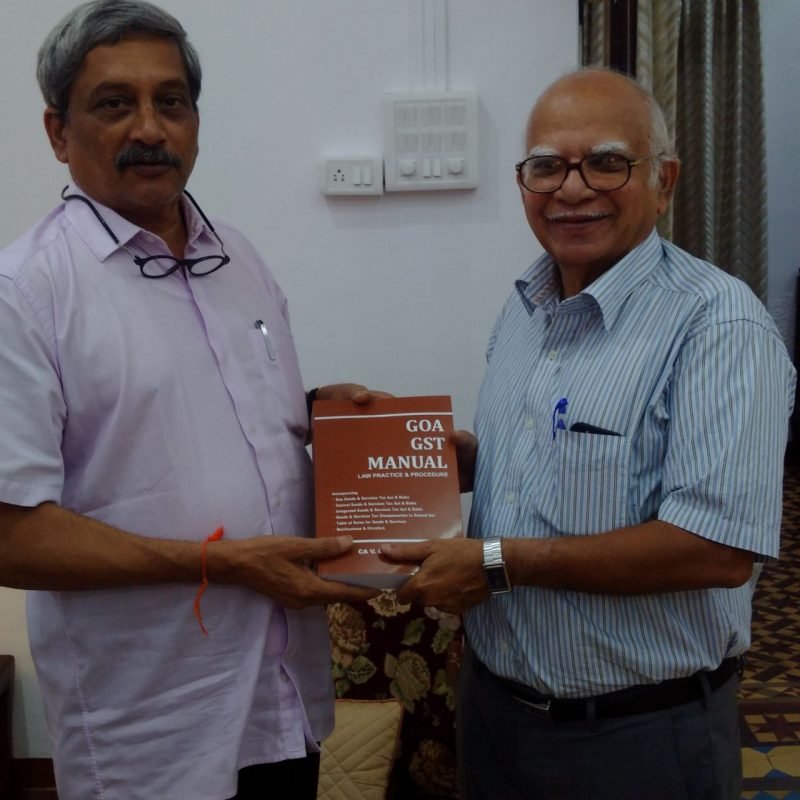 CM Parrikar releases Goa GST Manual book