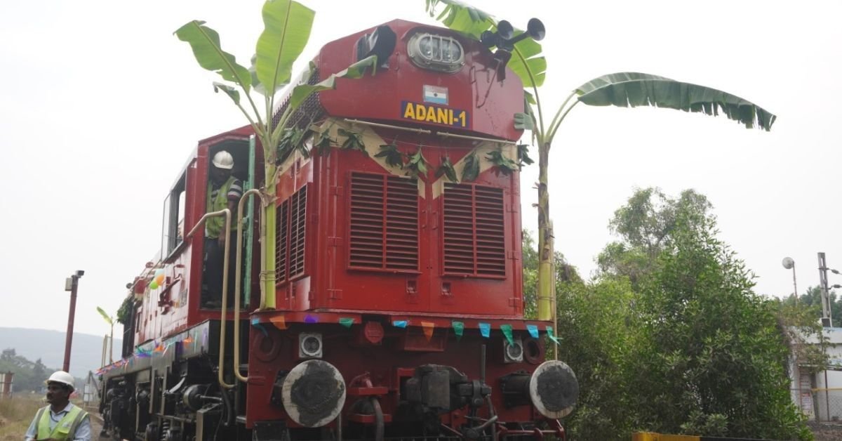 Adani Gangavaram Port introduces new locomotive
