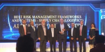 Allcargo Logistics wins the ‘Best Risk Management Practice’ award