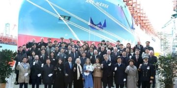 Maersk names first vessel of its large methanol-enabled fleet “Ane Maersk”