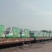 Automobile rake from Jaipur arrives at Marripalem