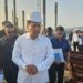 Sarbananda Sonowal reviews construction on Majuli Bridge over Brahmaputra