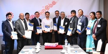 Minister Nara Lokesh Unveils Auro Industrial City’s Brochure in South Korea