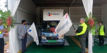 CJ DARCL debuts electric vehicles for intra-city cargo run