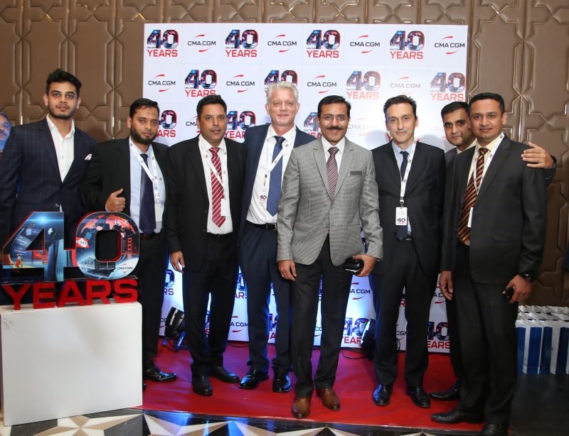 CMA CGM celebrated its 40th Anniversary in Mumbai, India