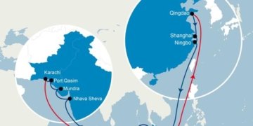 CMA CGM to reorganize its AS1 service connecting Asia with the Indian Subcontinent