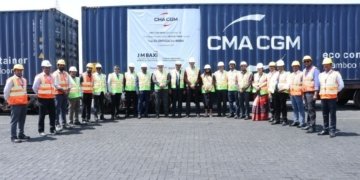 CMA CGM Group inaugurates its weekly dedicated export block train service between ICD Sonipat and Mundra