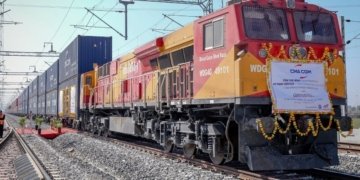 CMA CGM resumes China-Mongolia rail service