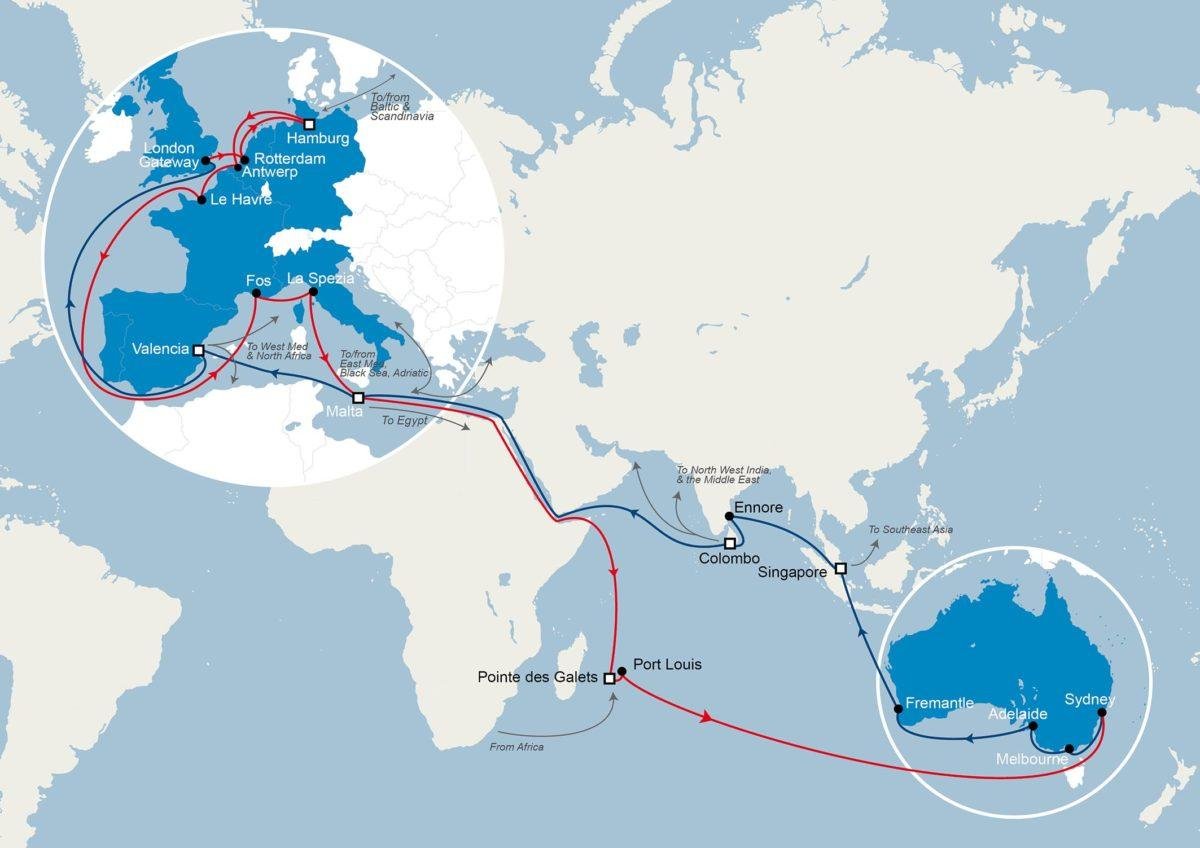 CMA CGM to add a new call at Ennore, India on its NEMO service