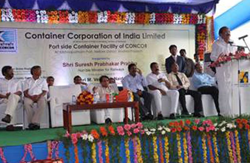CONCORS PORT SIDE CONTAINER FACILITY INAUGURATED
