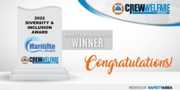 Maritime SheEO bags 2022 Crew Welfare Diversity & Inclusion Award