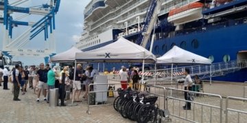 Six thousand cruise ship passengers visit Hambantota Port