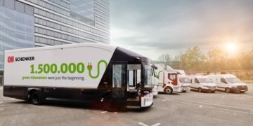 DB Schenker: More than 1.5 Mio kilometers covered with electric vehicles