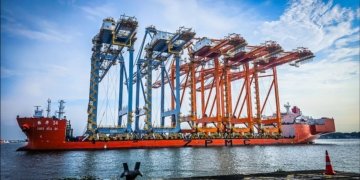 DP WORLD COCHIN WELCOMES TWO MEGA MAX QUAY CRANES
