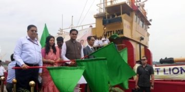 Debut shipment flagged off from Kolkata to Sittwe Port