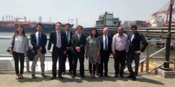 Delegation from Osaka Port & Harbour visits JNPT