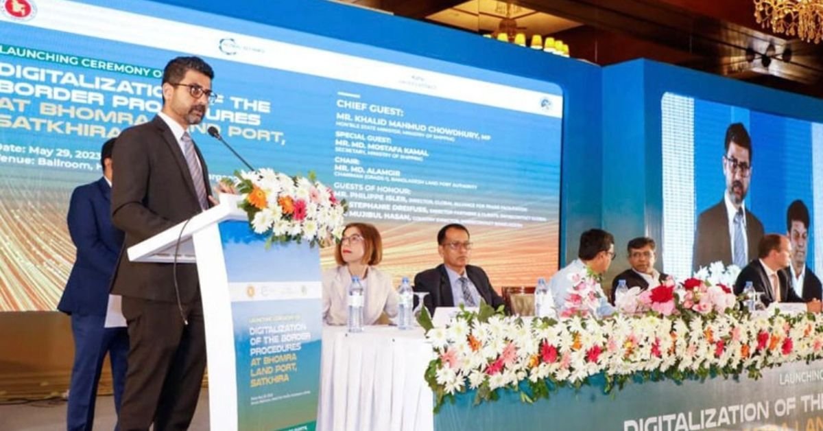 Digitalization of border procedures at Bhomra Land Port