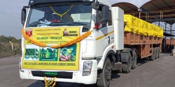 UltraTech enables green mobility for clinker with electric trucks