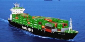 Evergreen’s Express 3 service makes maiden call at Hazira