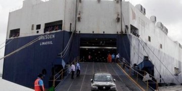 FIRST FOREIGN RO-RO VESSEL TO SERVICE INDIAN PORTS CALLS AT COCHIN PORT