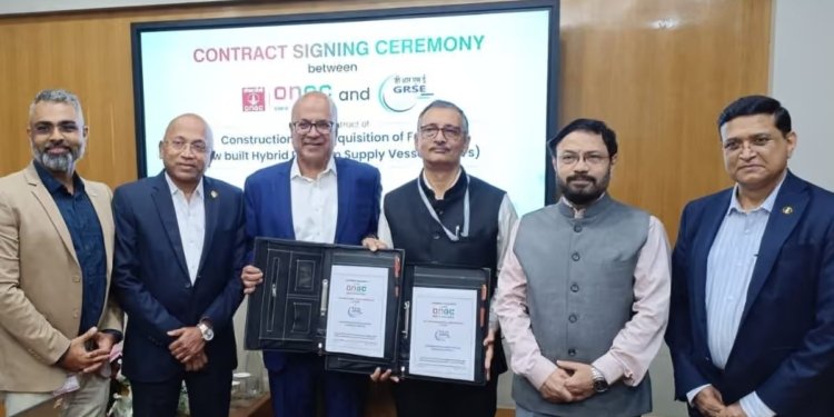 GRSE–ONGC Vessel Contract