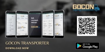 Gocon Transporter Mobile Application improves efficiency of truckers