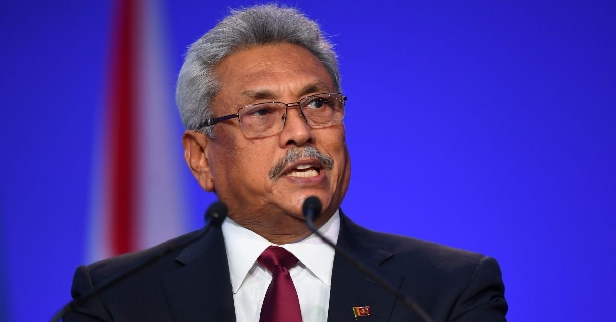 Sri Lankan President takes to the sea for rescue