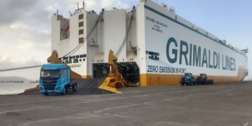 Grimaldi Group’s Grande Shanghai Sets Record with Landmark EV Truck Discharge at Mumbai Port