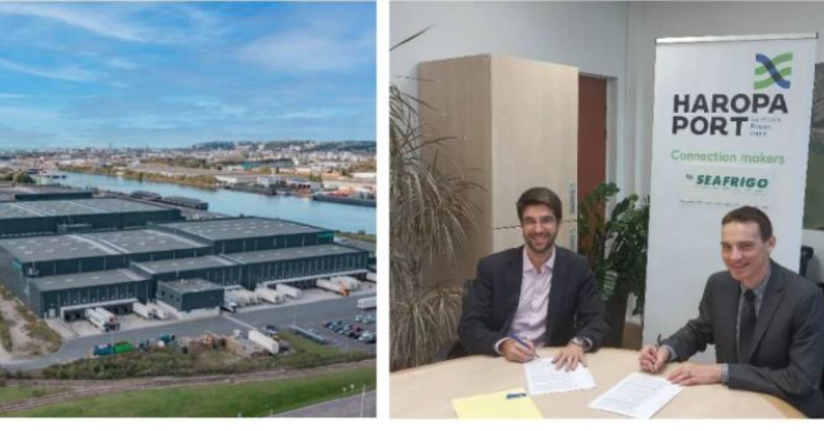 Seafrigo Group establishes a new frozen foods logistics platform in Le Havre’s Port area