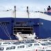 Hyundai cars moved to Chennai Port by rail