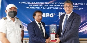 Hambantota International Port commences Container Operations