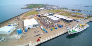 Hydrogen bunker station on the deep-sea island of Helgoland