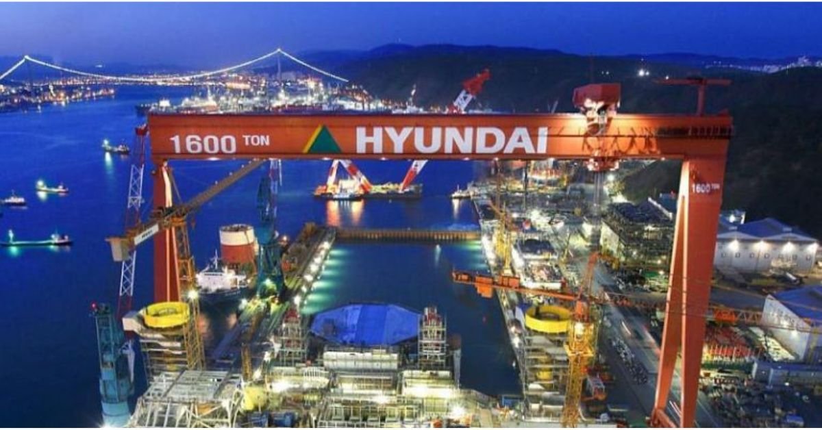 Hyundai Heavy Industries introduces “lashing-free container ship” concept