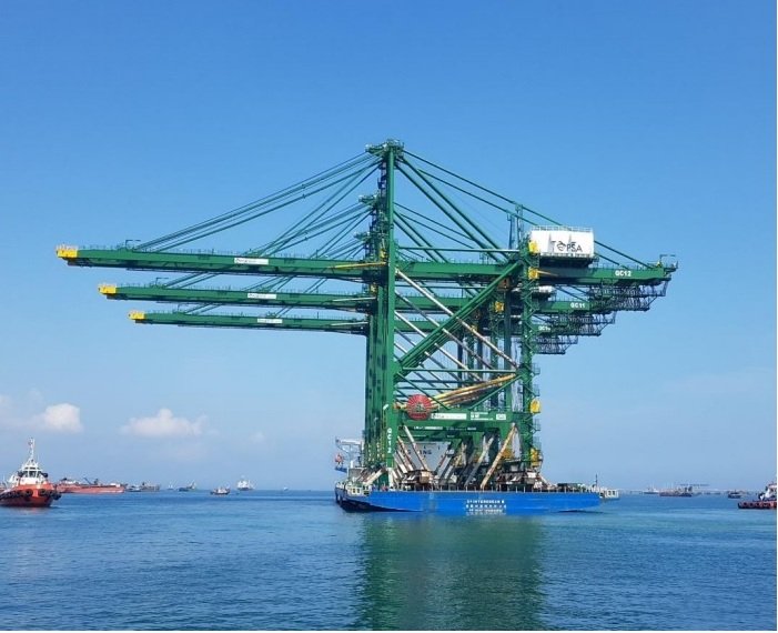 PSA’s Bharat Mumbai receives three new quay cranes