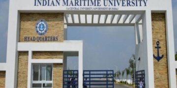 Admissions announcement at Indian Maritime University