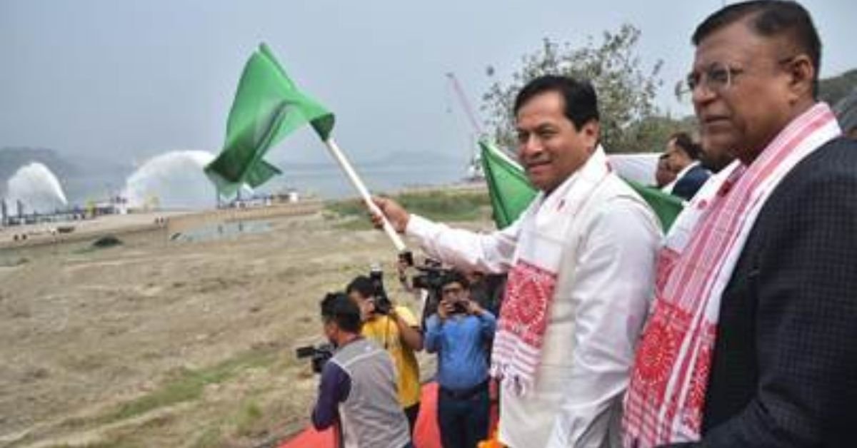 Sonowal launches projects for waterways in North East