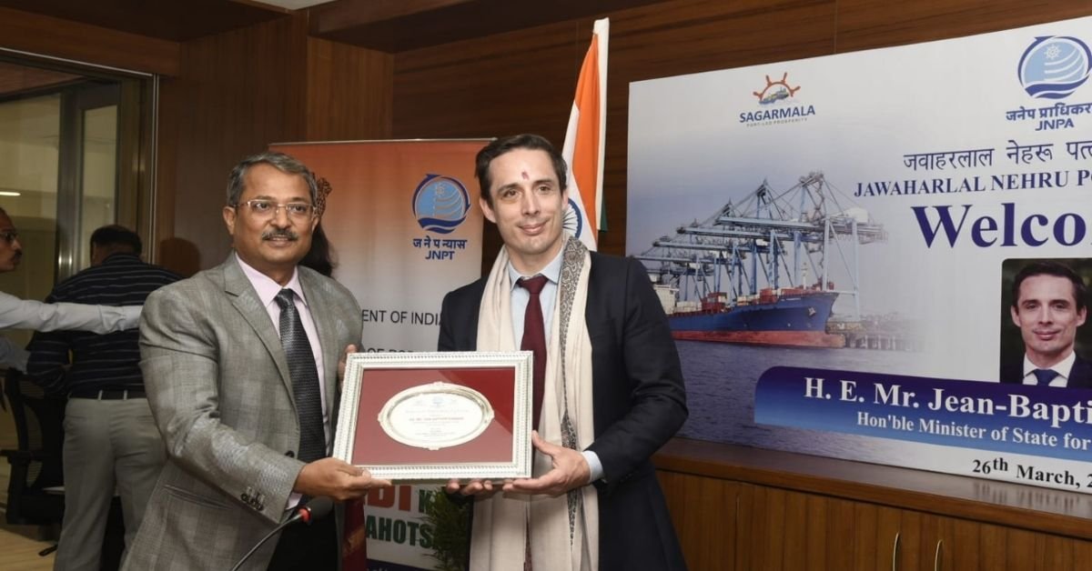French Transport Minister visited JNPA