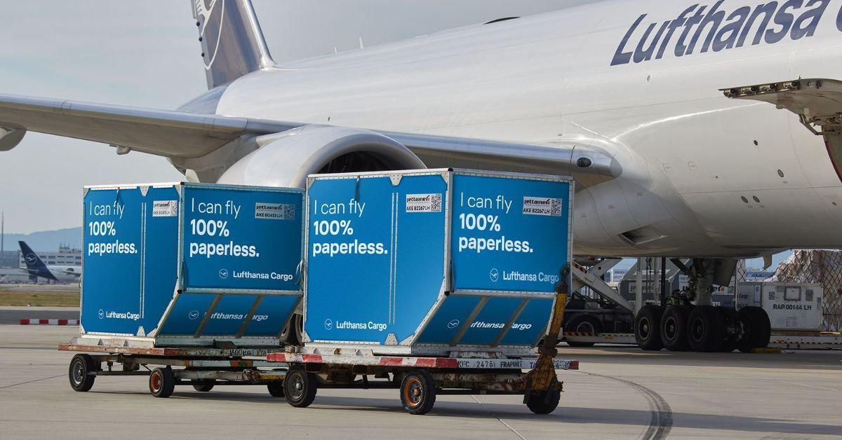 Kuehne+Nagel and Lufthansa Cargo pioneer paperless logistics