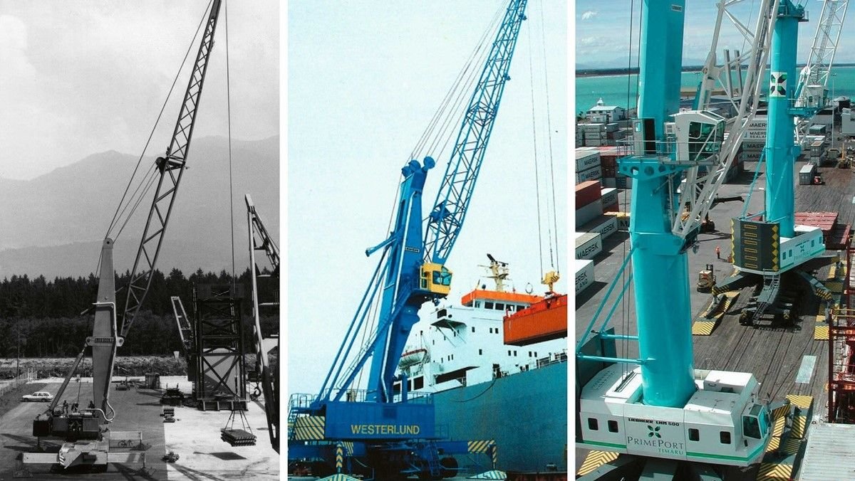 50 years of excellence: Celebrating the Liebherr mobile harbour crane